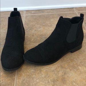 Unisa Black Ankle Boots Booties